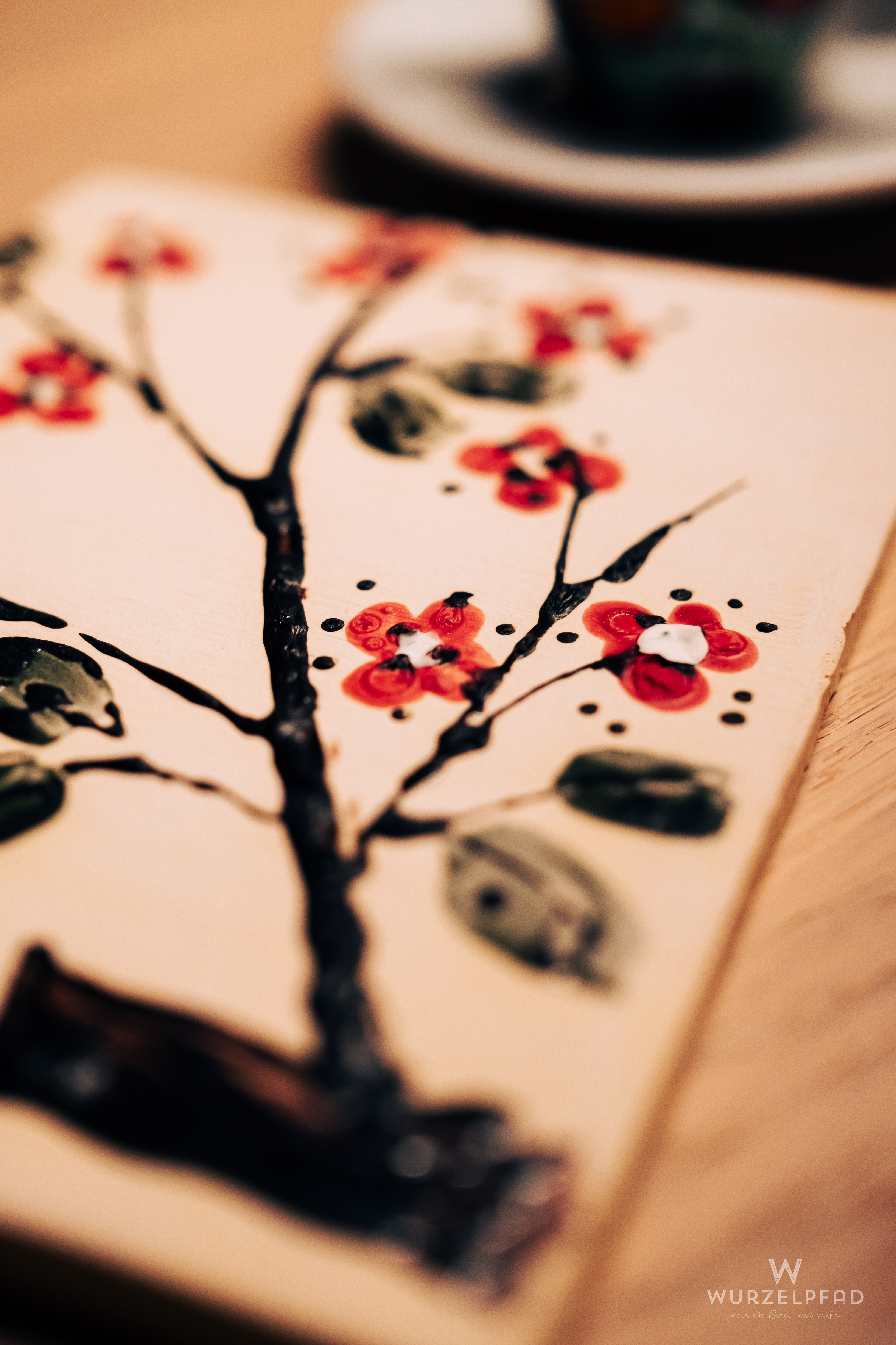 Espressotasse mit Kachel