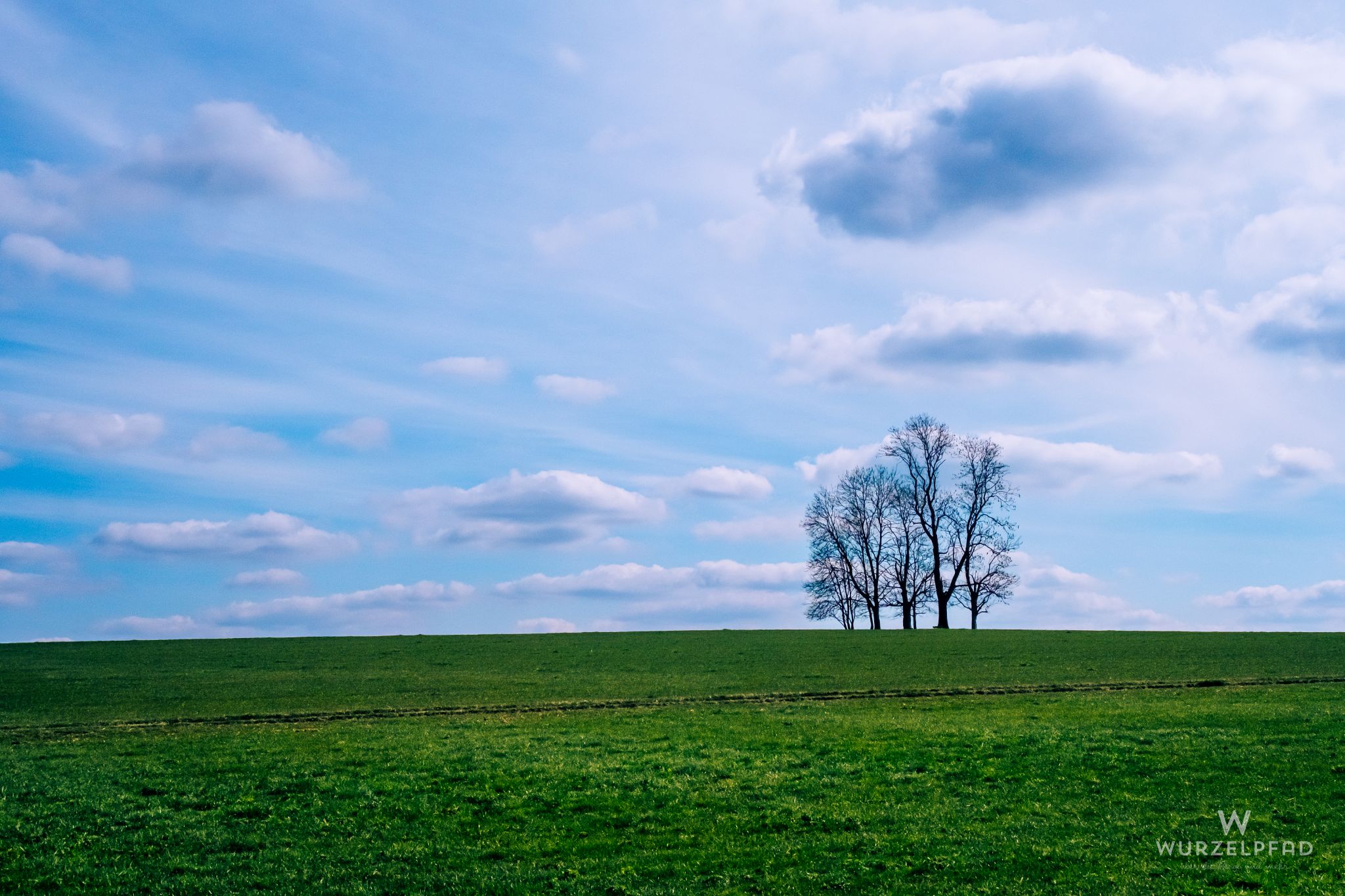 Anhöhe bei Wolfratshausen